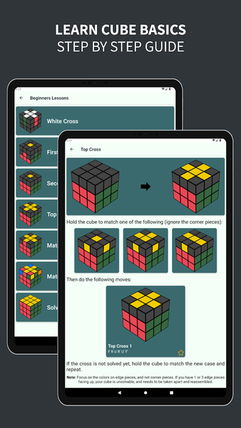 Rubiks Cube Solver CubeXpert - عکس بازی موبایلی اندروید