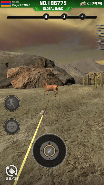 Archery Shooting Battle 3D Mat - Gameplay image of android game