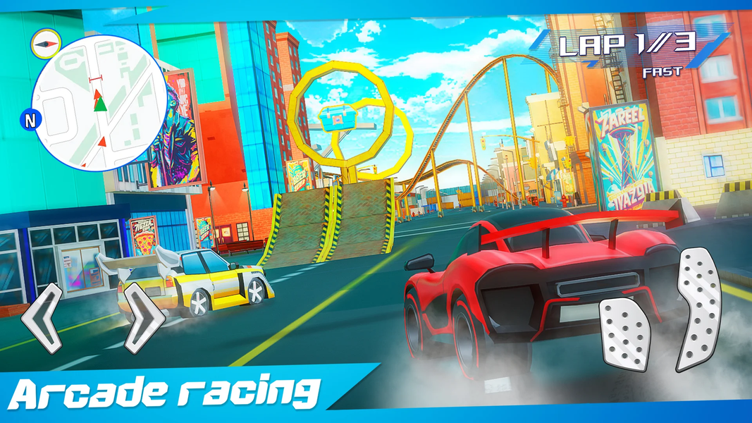 3D Drift Car: Offline Driving - Gameplay image of android game