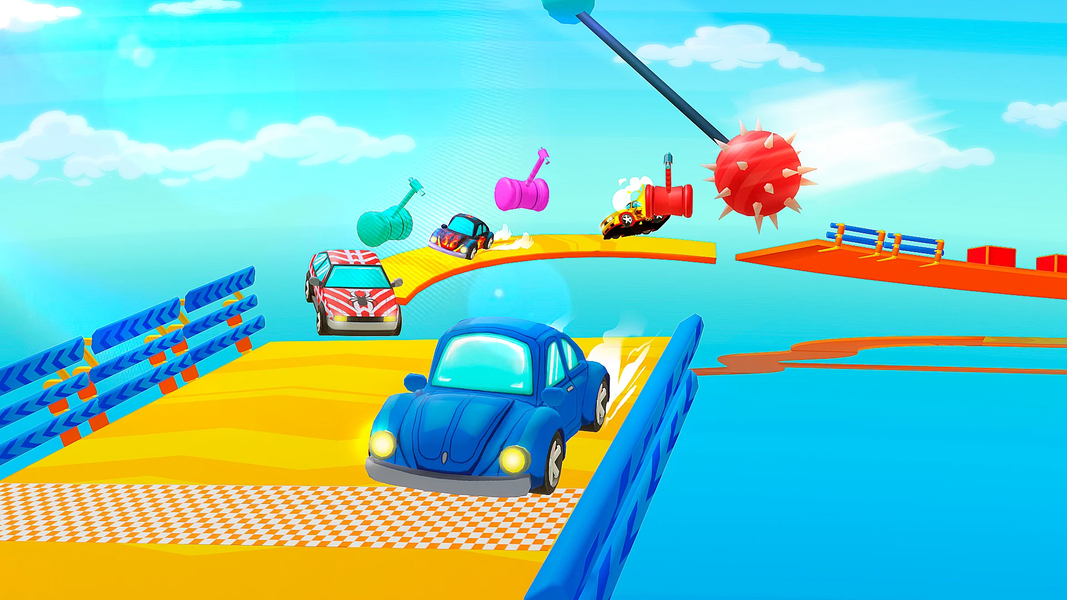 Stumble cars: Multiplayer Race - عکس بازی موبایلی اندروید