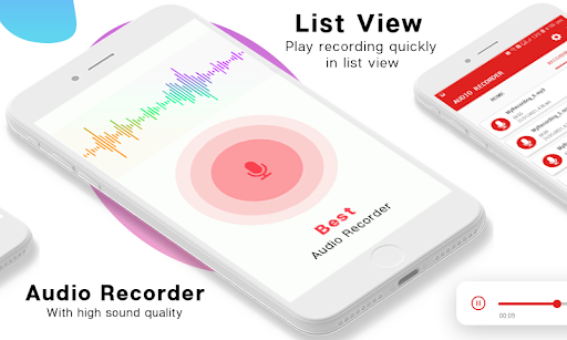 Audio Editor & Recording App - عکس برنامه موبایلی اندروید
