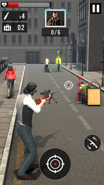 Elite Agent Shooting Game - Gameplay image of android game
