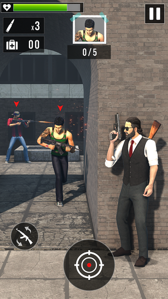 Elite Agent Shooting Game - Gameplay image of android game