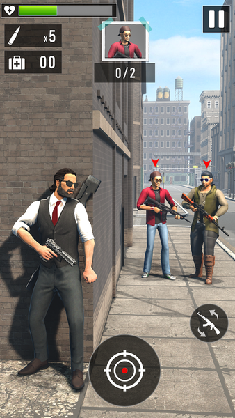 Elite Agent Shooting Game - Gameplay image of android game