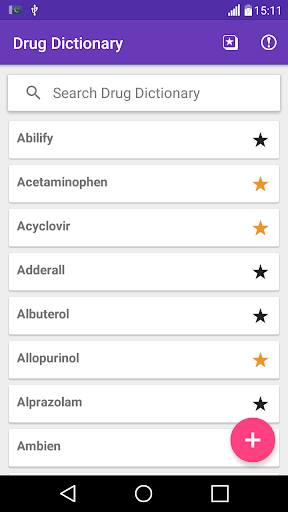 Drugs Dictionary Offline-Medication, Dosage, Usage - Image screenshot of android app