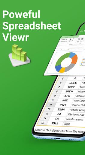 Xlsx Viewer & Excel Reader Xls - Image screenshot of android app