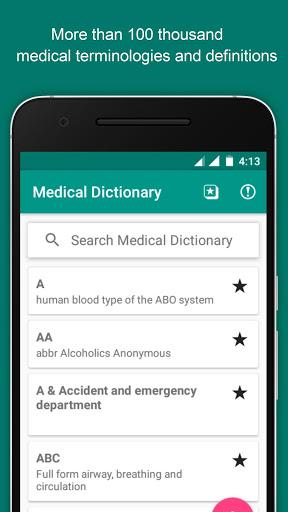 Medical Dictionary Free Offline Terms & Definition - Image screenshot of android app