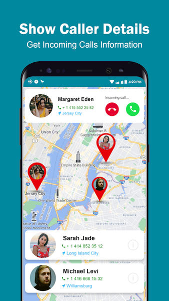 Caller Number Locator - Image screenshot of android app