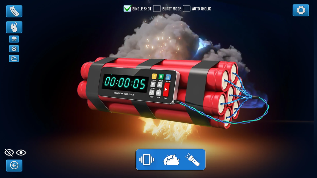 Stun Taser Prank Gun Simulator - عکس بازی موبایلی اندروید