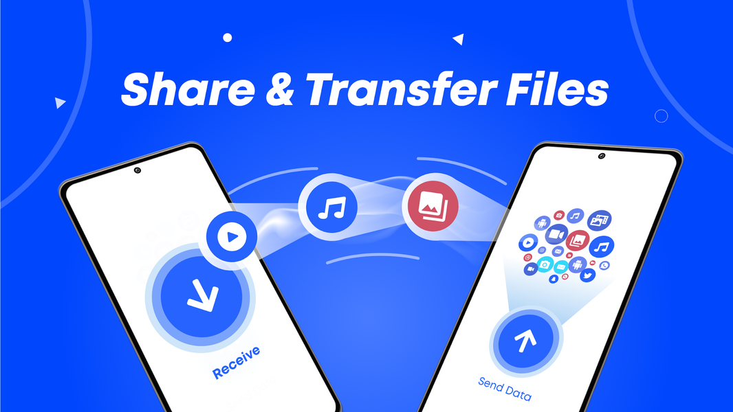 Fast Share Transfer, Share All - عکس برنامه موبایلی اندروید