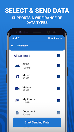 Smart Data Transfer: Clone It - عکس برنامه موبایلی اندروید