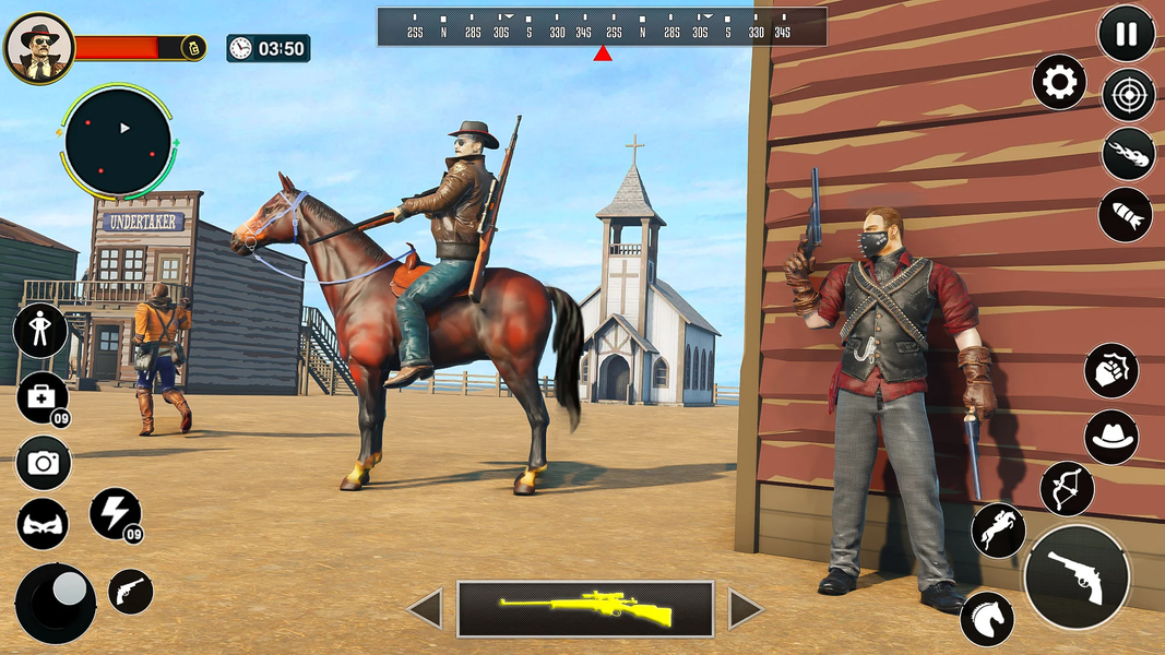 Wild West: Sniper Gun Games - Image screenshot of android app