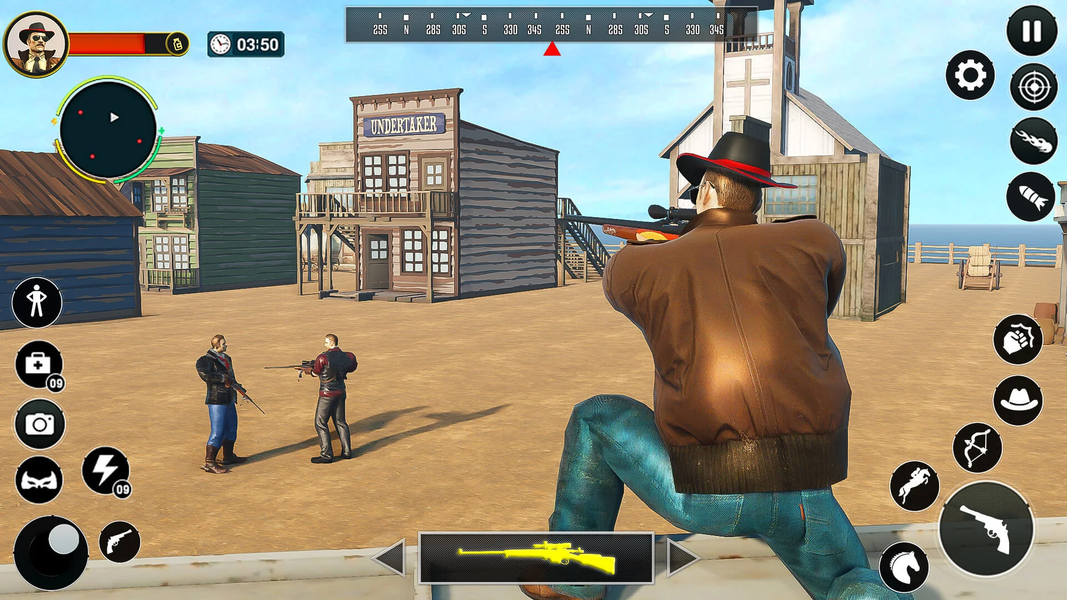 Wild West: Sniper Gun Games - Image screenshot of android app