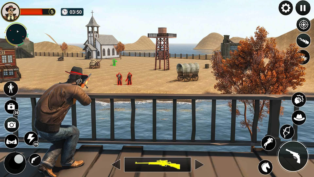 West Cowboy: Shooting Games - Image screenshot of android app