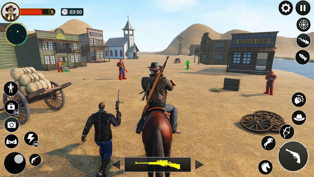 West Cowboy: Shooting Games - Image screenshot of android app