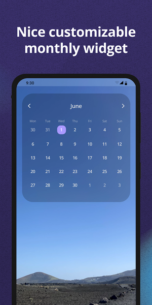 Calendar: Daily Agenda Planner - عکس برنامه موبایلی اندروید