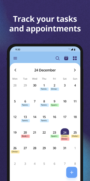 Calendar: Daily Agenda Planner - عکس برنامه موبایلی اندروید
