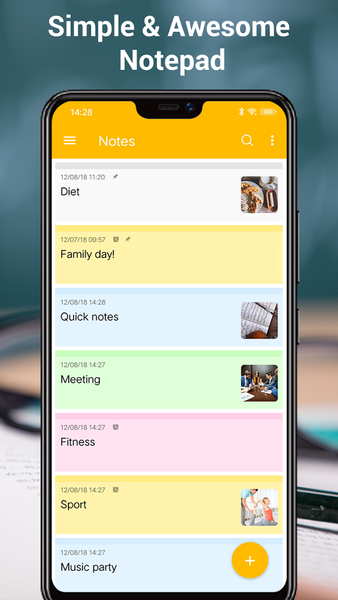 Notes - Image screenshot of android app