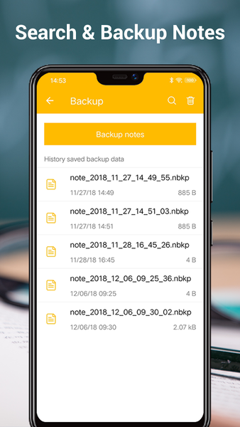 Notes - Image screenshot of android app