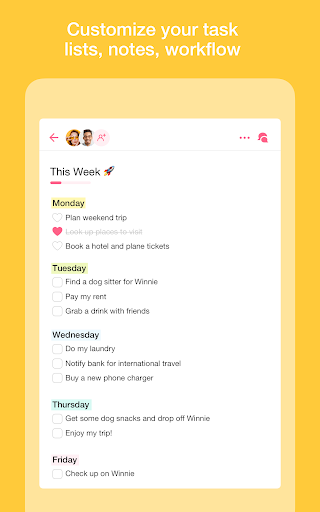 Taskade - AI Agents, Chat Bots - Image screenshot of android app