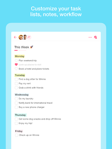 Taskade - AI Agents, Chat Bots - Image screenshot of android app