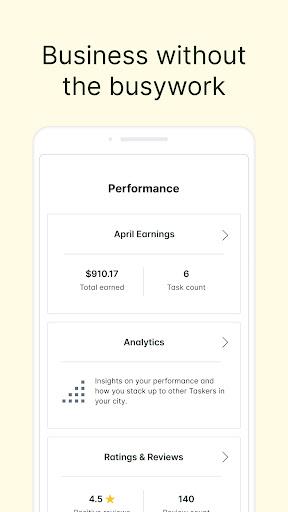 Tasker by Taskrabbit - Image screenshot of android app