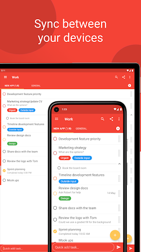 Tasks: To Do List & Reminders - عکس برنامه موبایلی اندروید