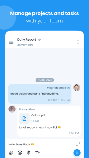Taskulu - Image screenshot of android app