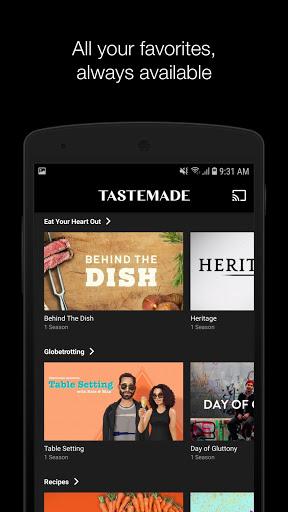 Tastemade: Stream Shows & Docs - عکس برنامه موبایلی اندروید