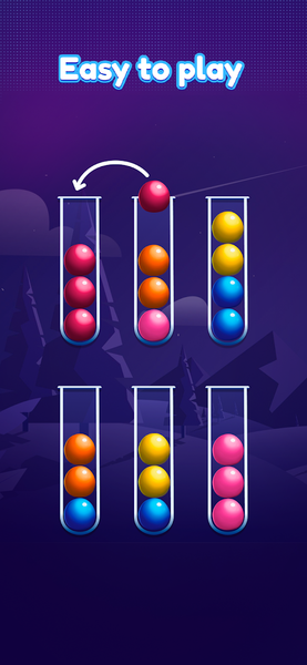 Ball Sort Puzzle Color Sort - عکس بازی موبایلی اندروید
