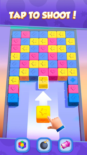 Chain Match: 3D merge game - Gameplay image of android game
