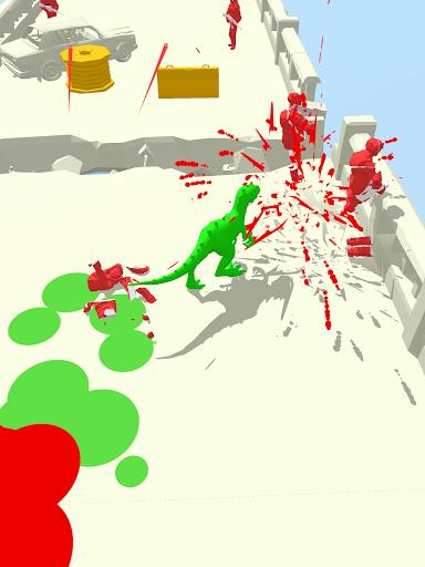 Dino Rampage - Gameplay image of android game