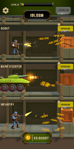 Idle Army - Image screenshot of android app