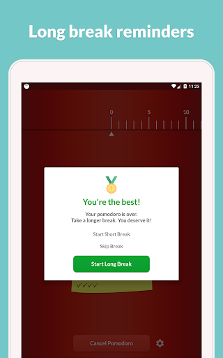 Pomodoro Timer Lite - عکس برنامه موبایلی اندروید