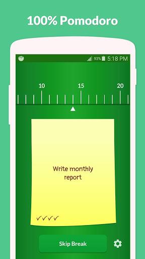Pomodoro Timer Lite - عکس برنامه موبایلی اندروید