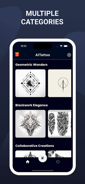 Tattoo AI - Design Your Ink - Image screenshot of android app