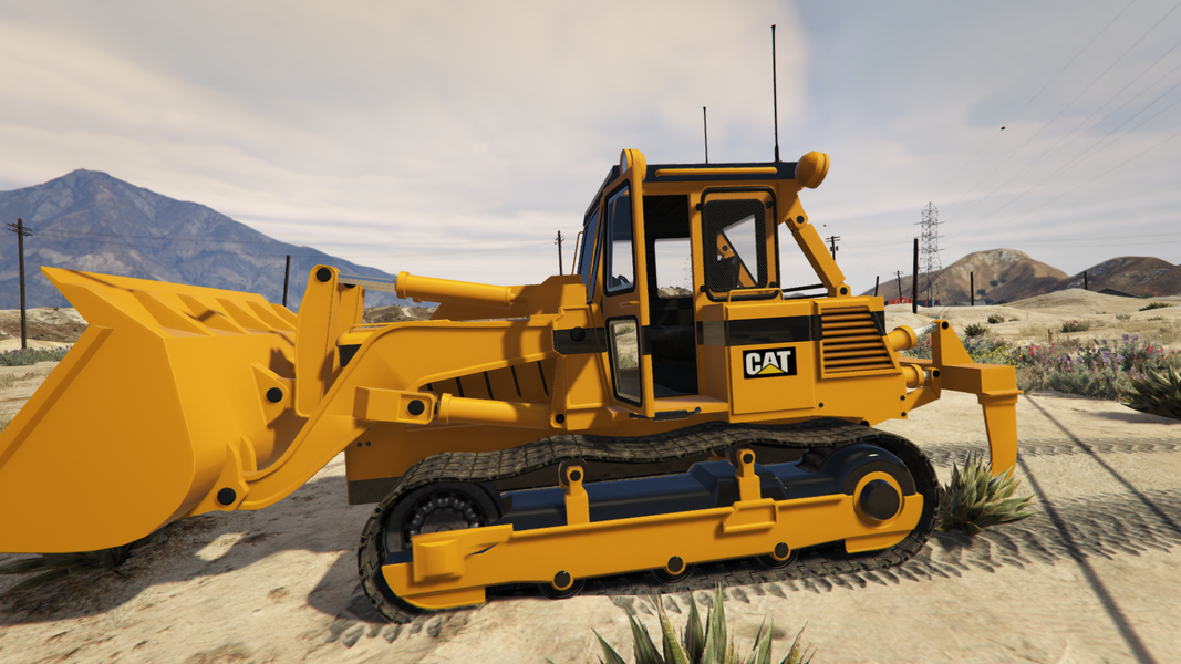 Bulldozer Crane Simulator - عکس بازی موبایلی اندروید