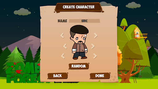 Zombie Forest HD: Survival - Gameplay image of android game