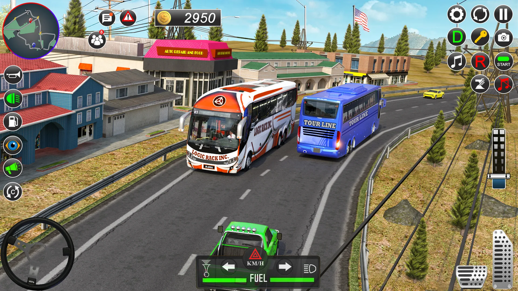 Bus Simulator: Real Bus Game - عکس بازی موبایلی اندروید