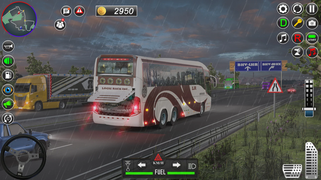 Bus Simulator: Real Bus Game - عکس بازی موبایلی اندروید