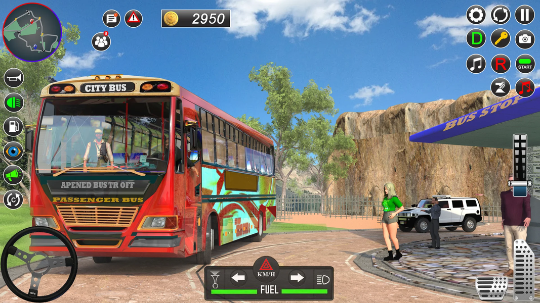 Bus Simulator: Real Bus Game - عکس بازی موبایلی اندروید