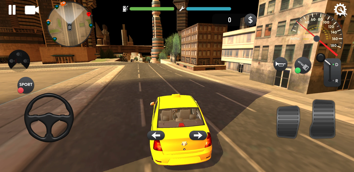 Car Driver: City Simulator - Gameplay image of android game
