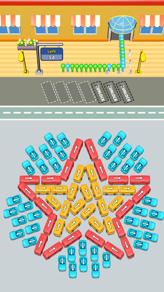 Taxi Jam Color Sort - عکس بازی موبایلی اندروید