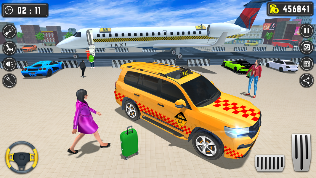 Taxi Simulator Parking Game - عکس بازی موبایلی اندروید