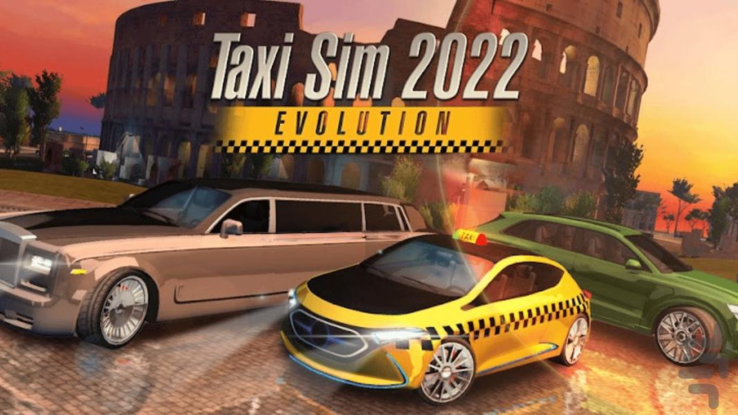Taxi Simulator 3D 2023 - عکس بازی موبایلی اندروید