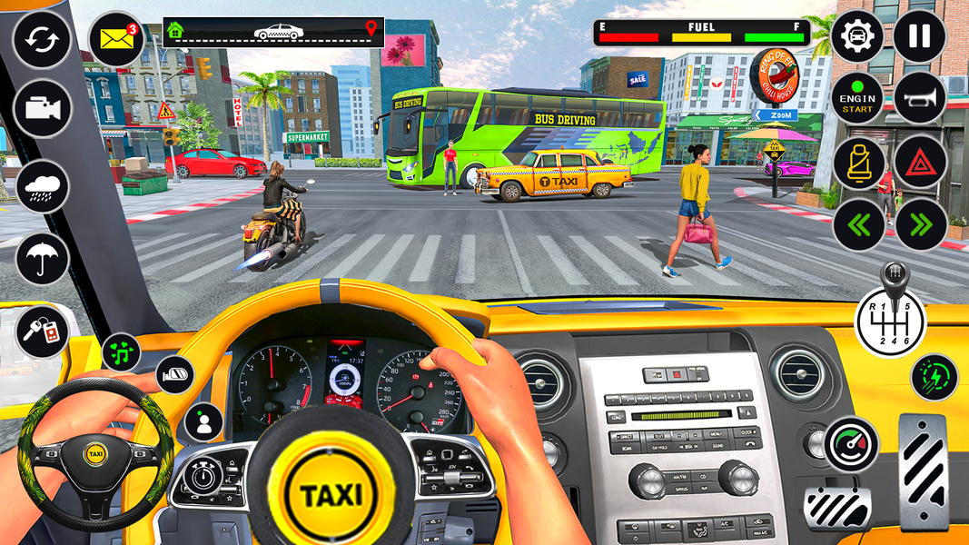 US Taxi Car Parking Simulator - عکس برنامه موبایلی اندروید