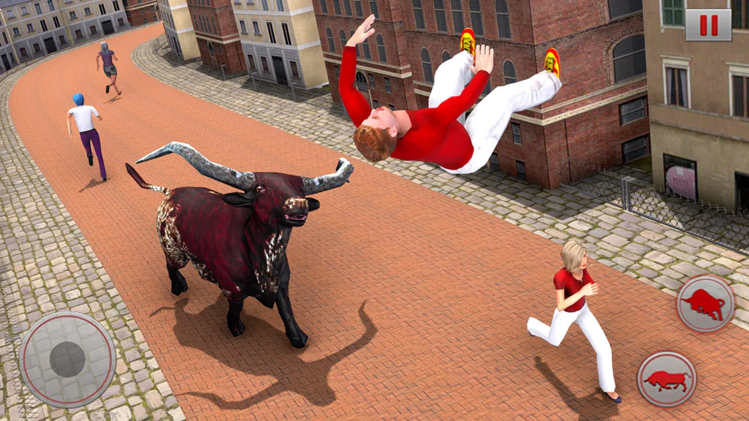 Bull Fighting Game: Bull Games - عکس بازی موبایلی اندروید