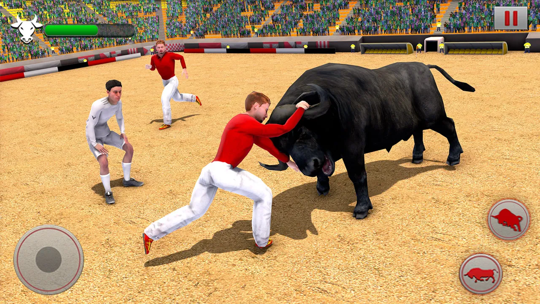 Bull Fighting Game: Bull Games - Gameplay image of android game