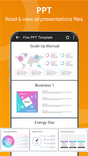 Document Viewer - File Reader - عکس برنامه موبایلی اندروید