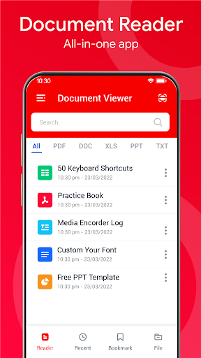 Document Viewer - File Reader - Image screenshot of android app